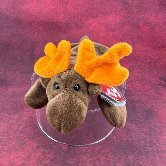 Ty Other - TY BEANIE BABY CHOCOLATE MOOSE RETIRED RARE 1993, TAG ERROR